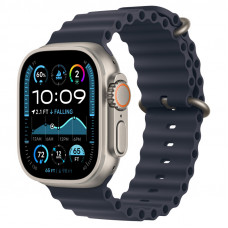 Apple Watch Ultra 2024 GPS + Cellular, (корпус из титана, ремешок Ocean темно-синего цвета) 49mm